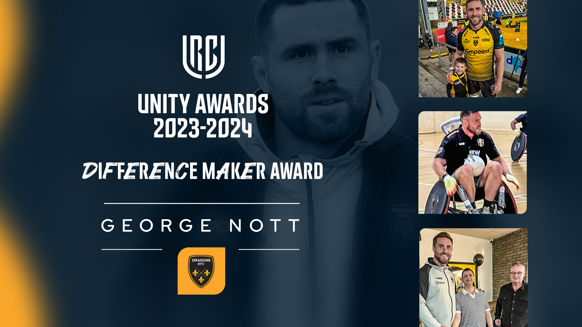 George Ross Rugby George Nott of Dragons RFC and Ospreys can today be revealed as the ...