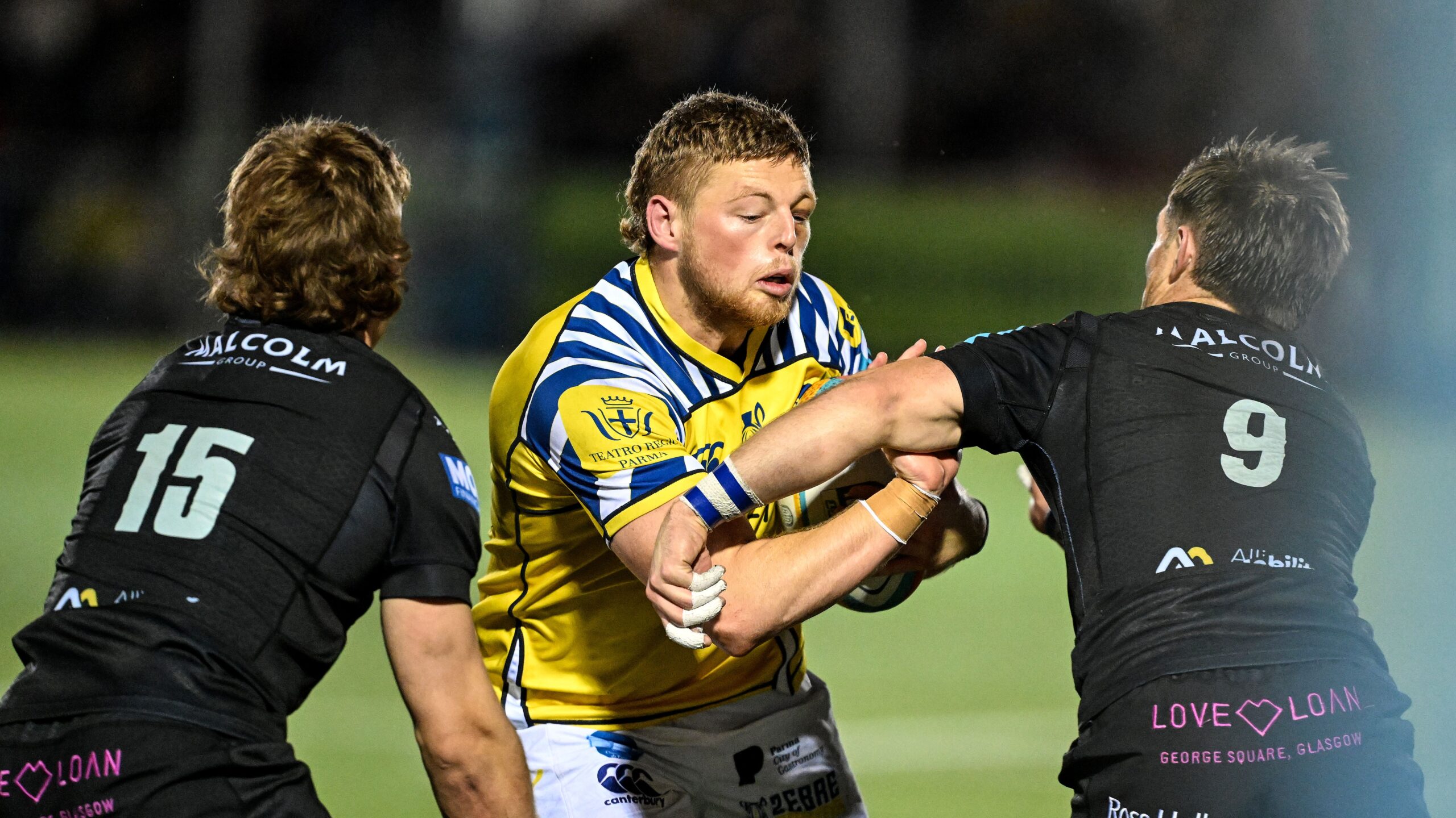 KIDS ROUND: Zebre Parma’s Scott Gregory and his rugby inspiration