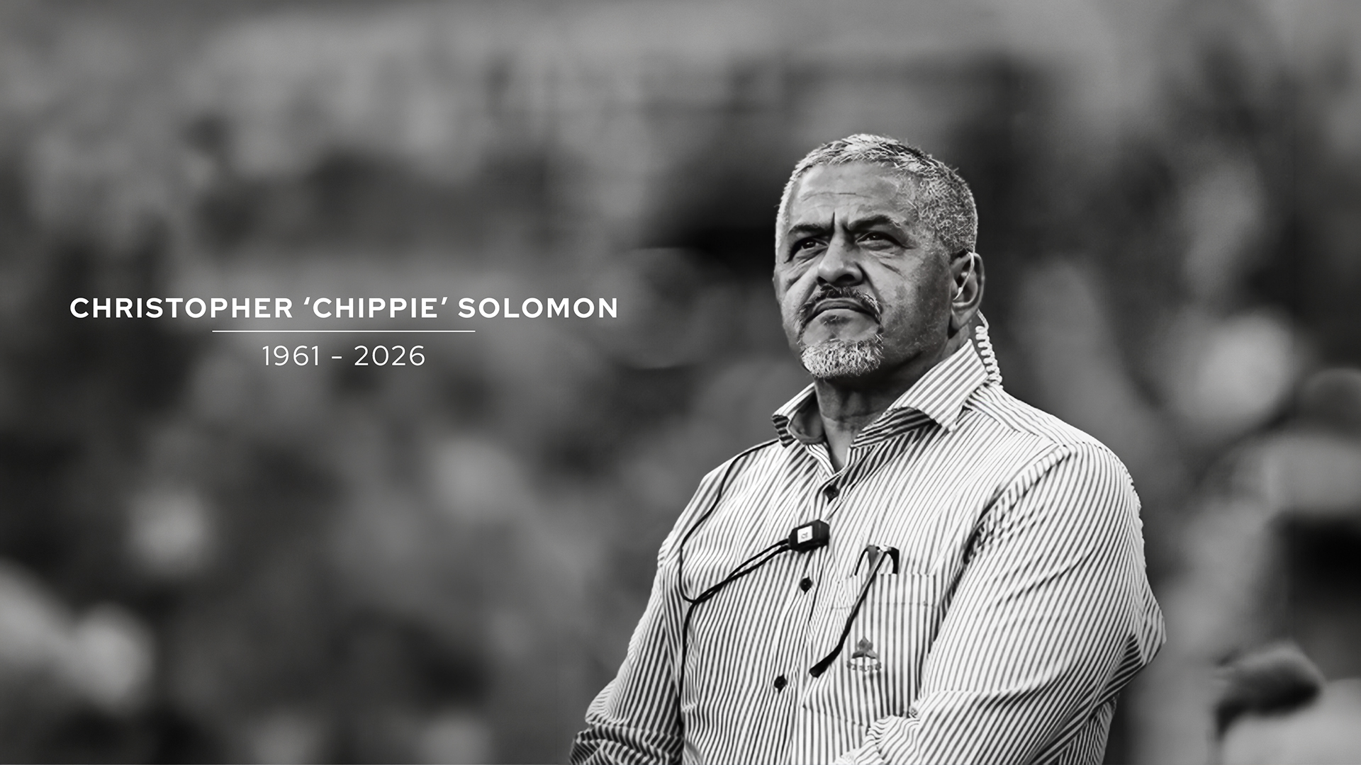 URC to honour passing of Stormers ‘Chippie’ Solomon